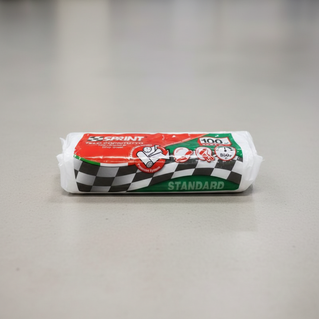 confezione di coperture in plastica