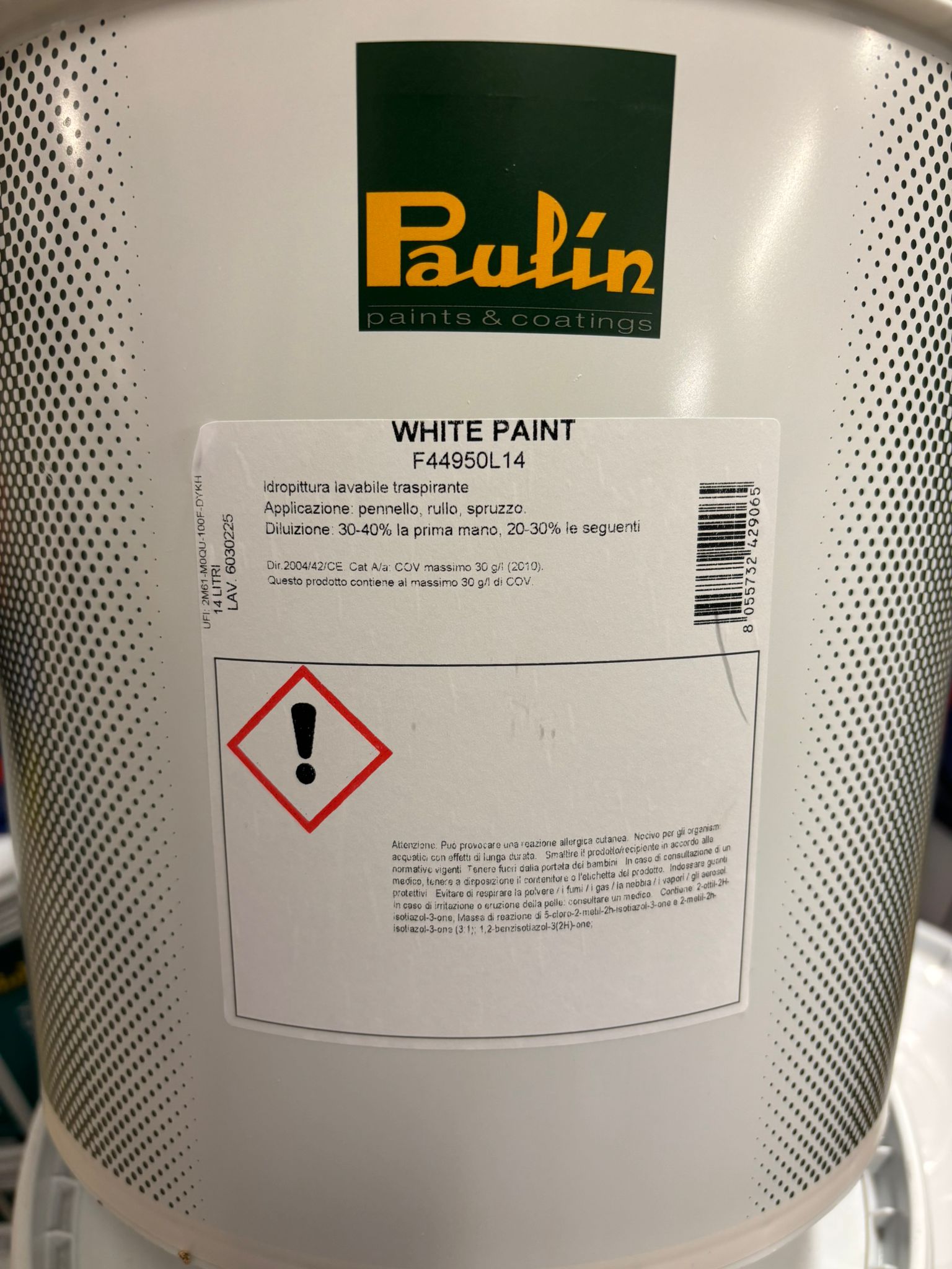 Barattolo di Whitepaint