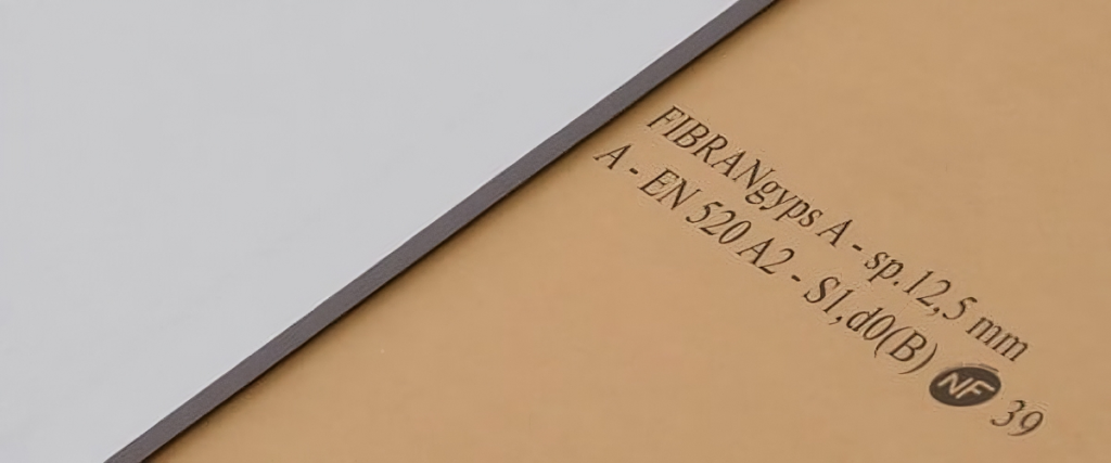 Lastra cartongesso standard fibran