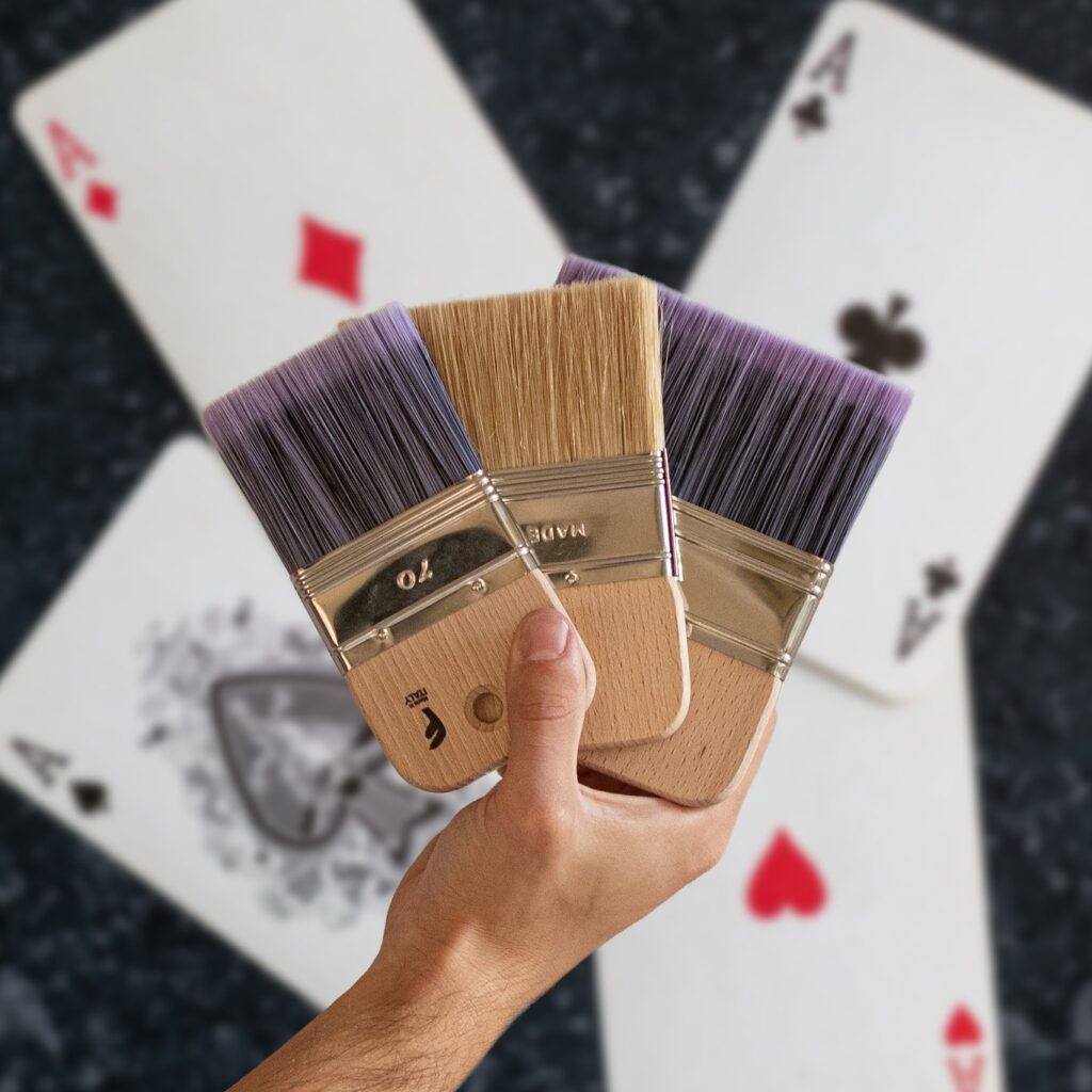 pennelli decorativi marchio fiorellini