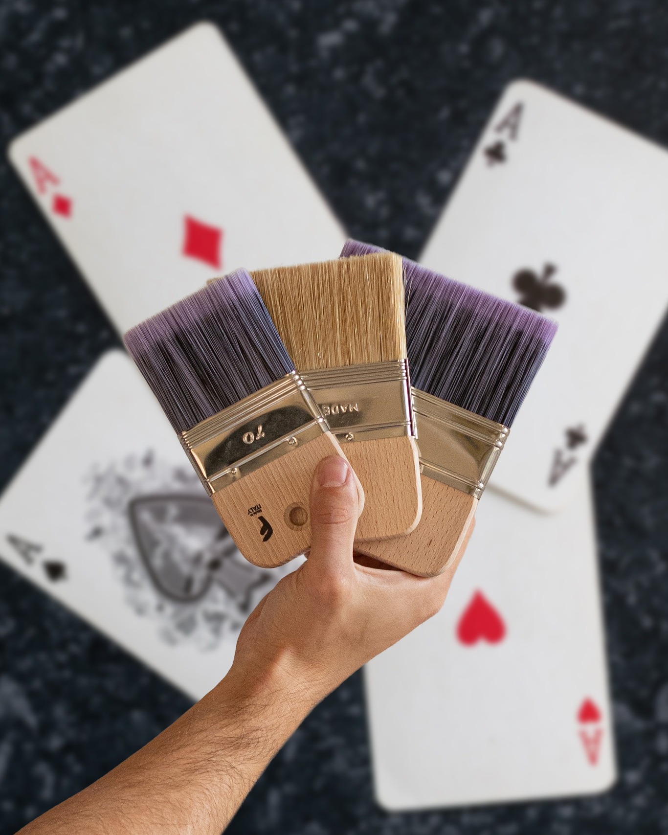 pennelli decorativi marchio fiorellini